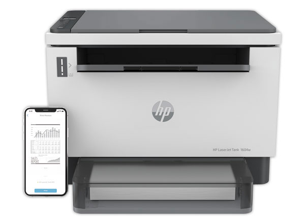 HP Imprimante LaserJet Tank MFP 1604w