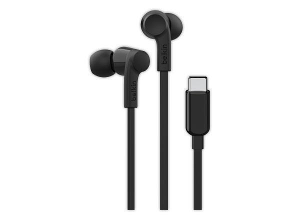BELKIN SOUNDFORM - Headphones with USB-C Connector Black