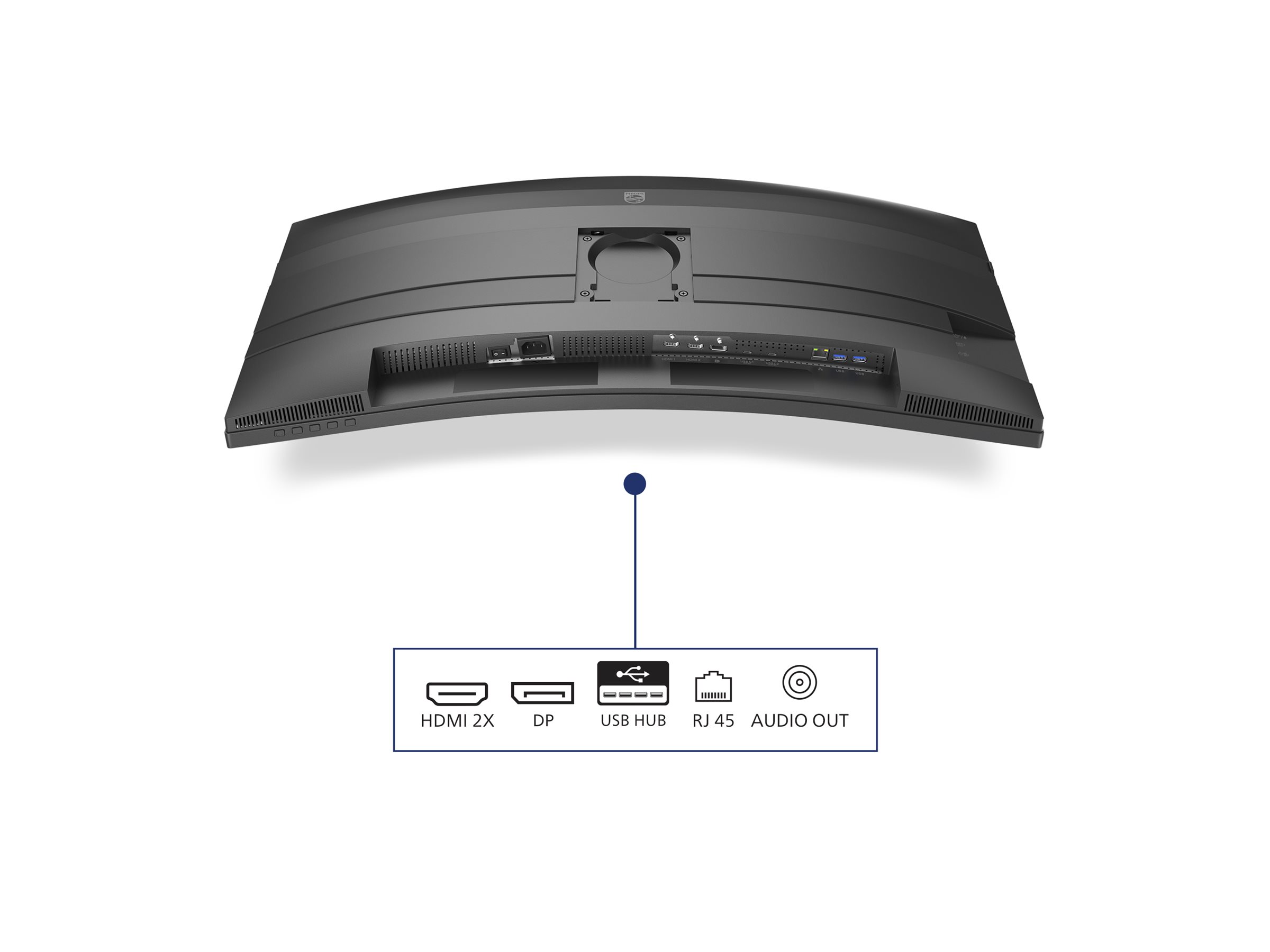 Philips 5000 series 34B2U5600C/00 écran plat de PC 86,4 cm (34") 3440 x 1440 pixels Dual QHD LCD Gris