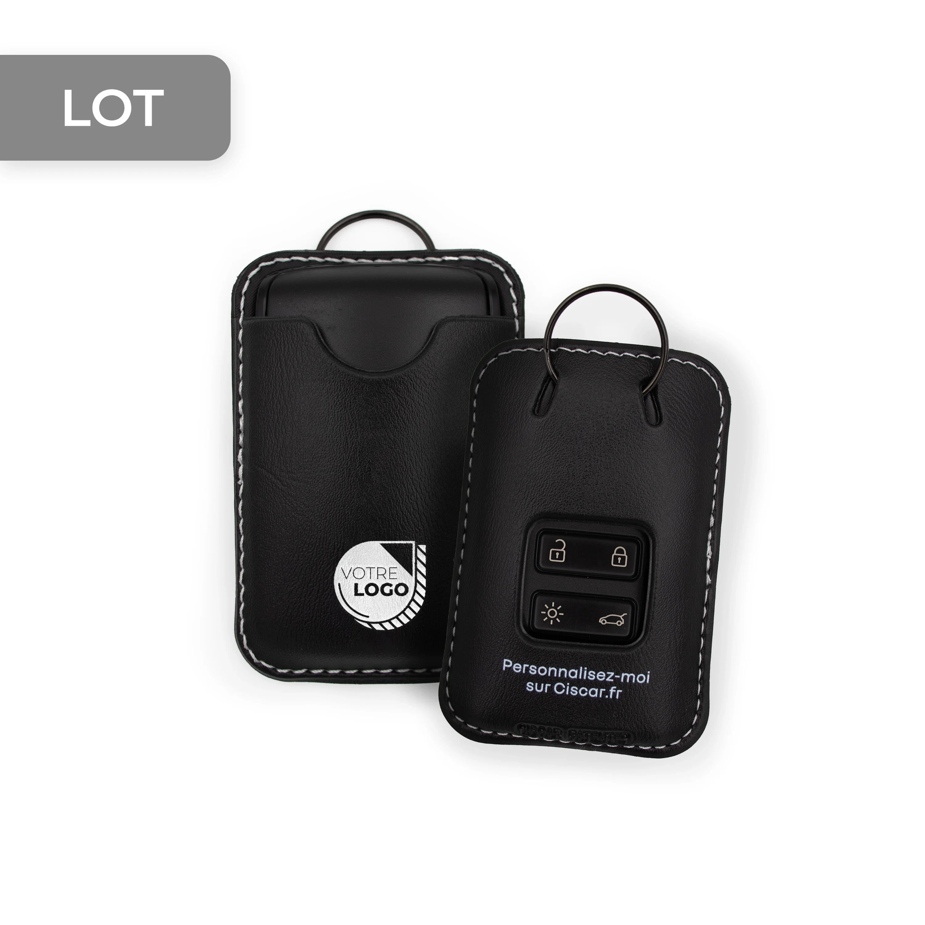 ETUI CARTE DE DEMARRAGE - RECTO VERSO PERSONNALISABLE