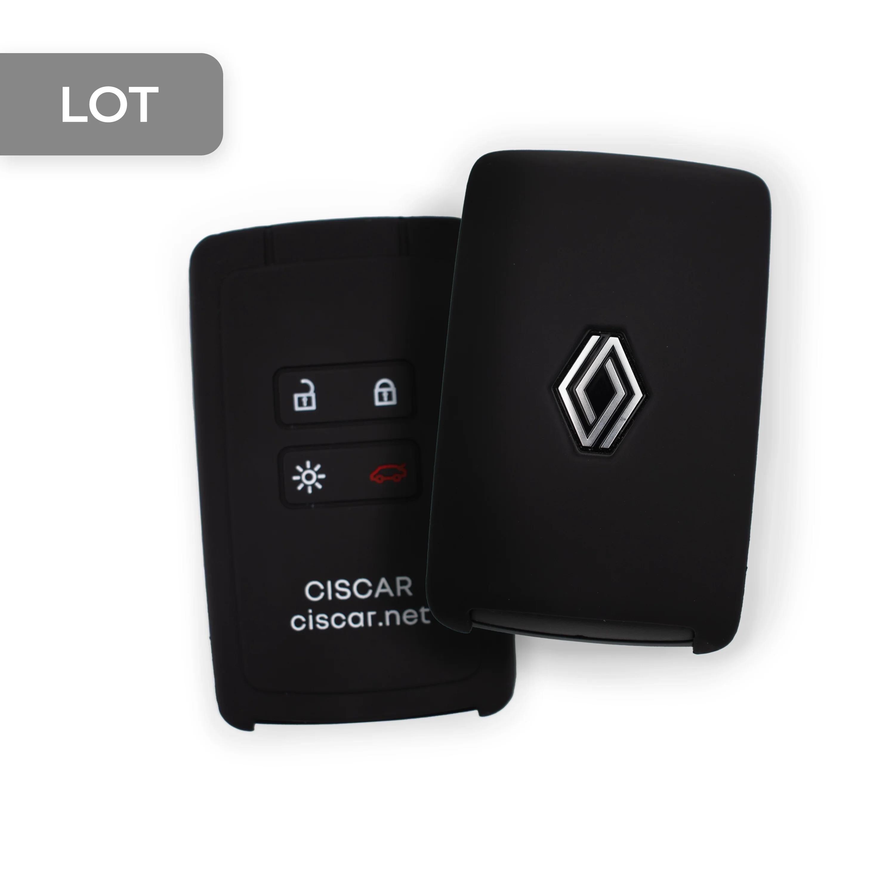 ETUI CARTE DE DEMARRAGE SILICONE - OFFICIEL RENAULT