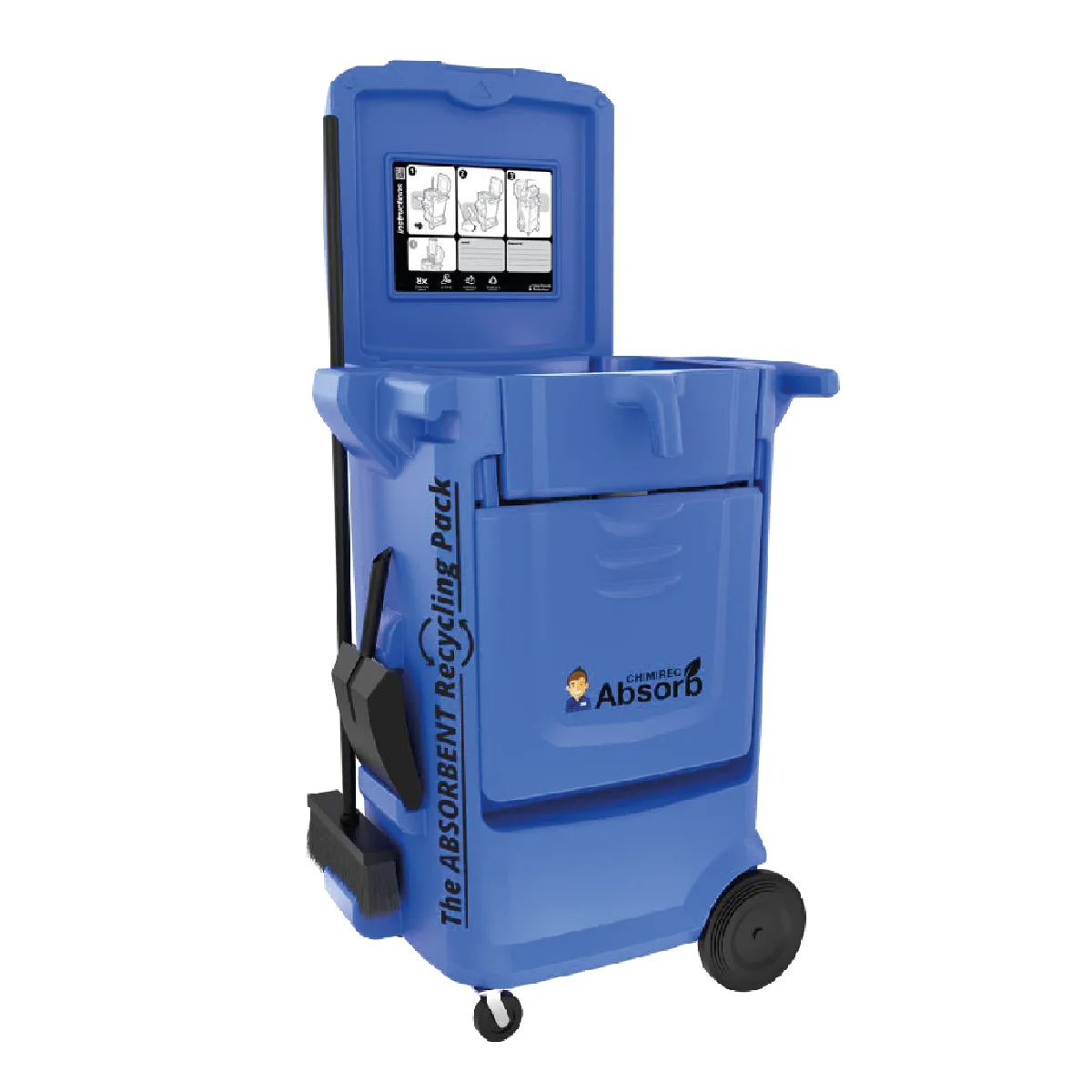 KIT ROLL ABSORB COMPLET PACK+ABSORBANT