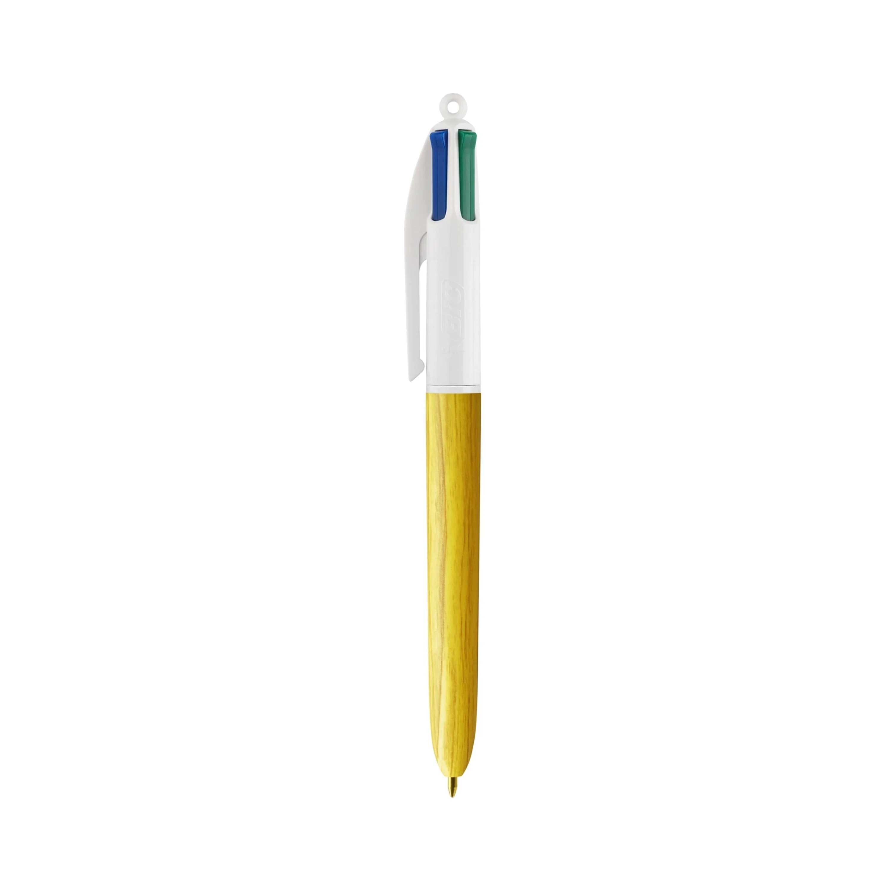 STYLO BIC 4 COULEURS BOIS