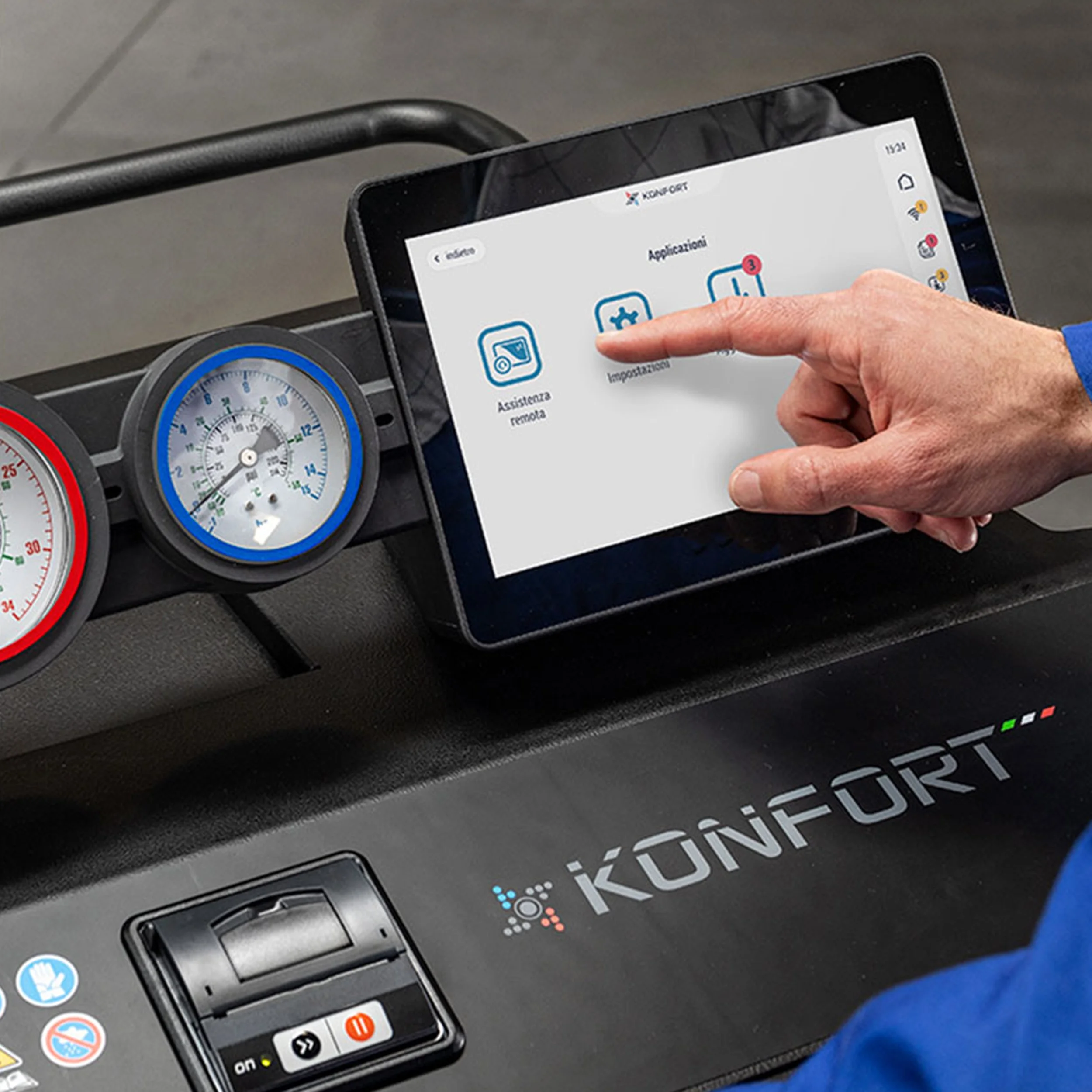 STATION DE CLIM KONFORT 780 TOUCH BI-GAS