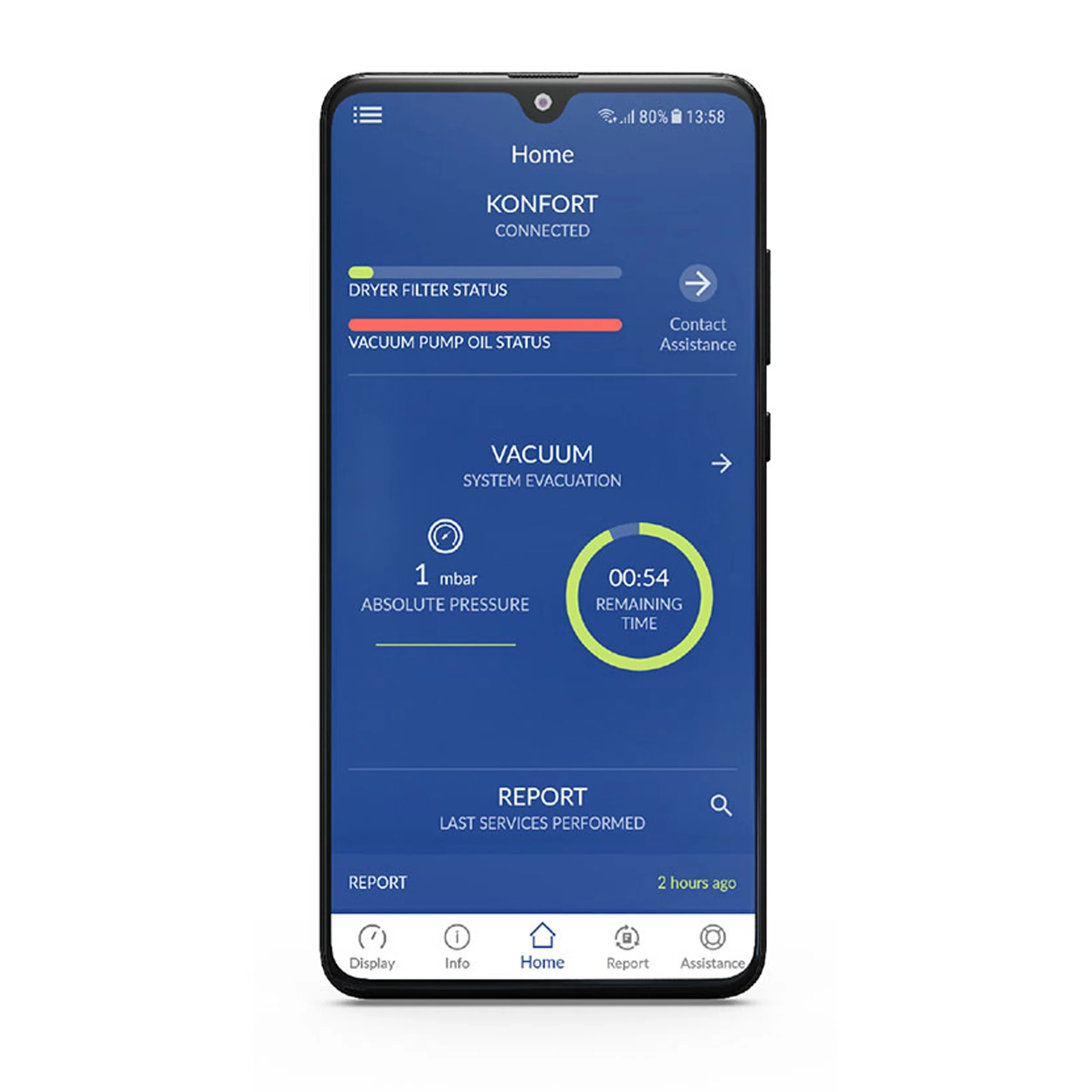 STATION DE CLIM KONFORT 780 TOUCH BI-GAS
