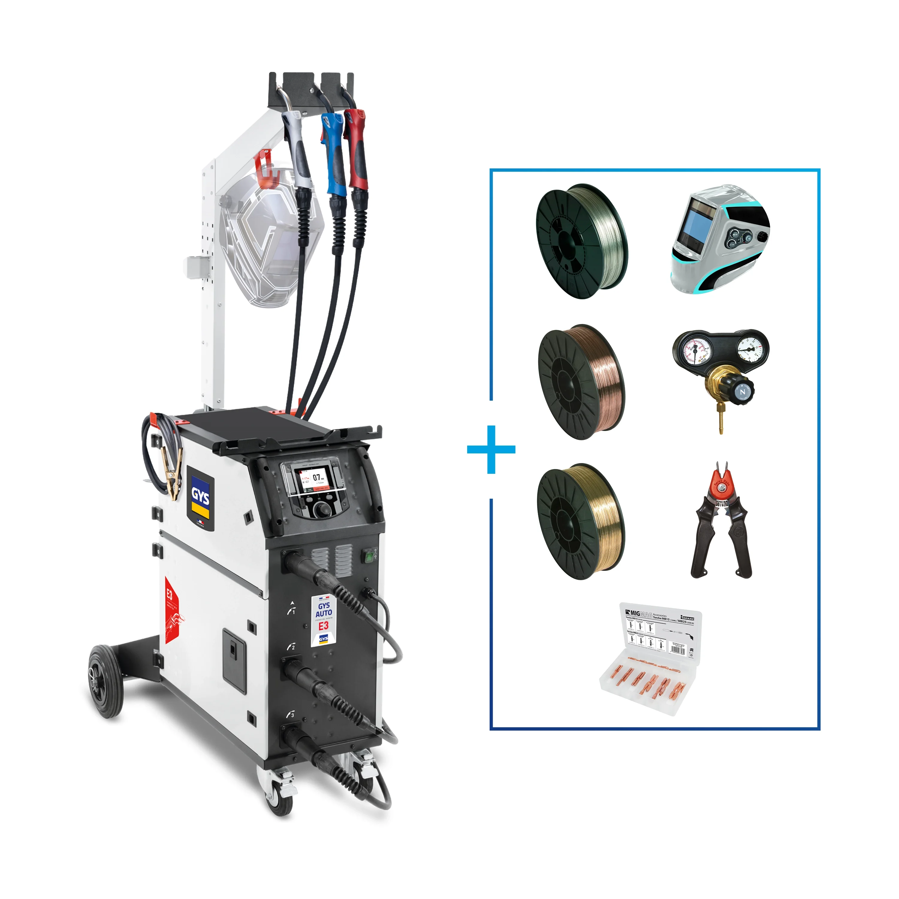 PACK SOUDURE - E3 GYS AUTO
