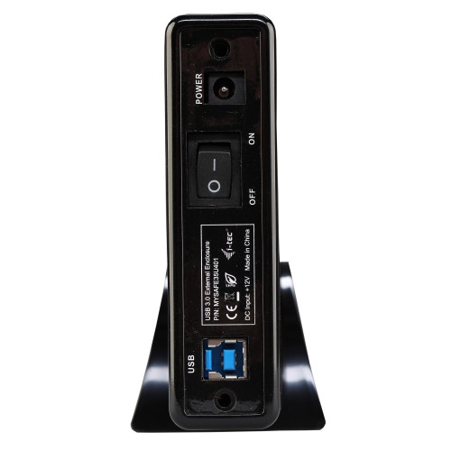 I-TEC MYSAFE Advanced 3.5 p USB 3.0 External aluminium case for SATA I/I/III and SSD discs