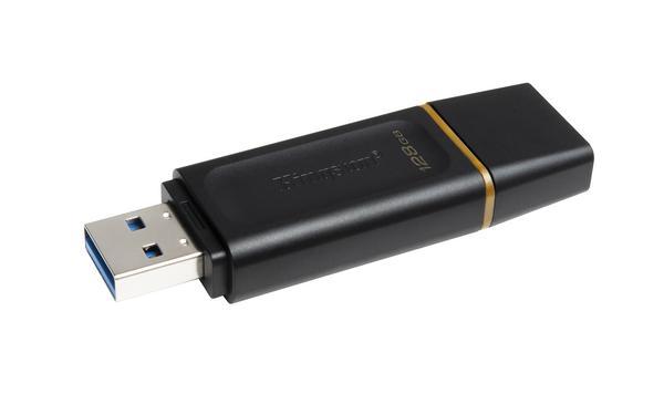 KINGSTON 128Go USB3.2 Gen1 DataTraveler Exodia Black + Yellow