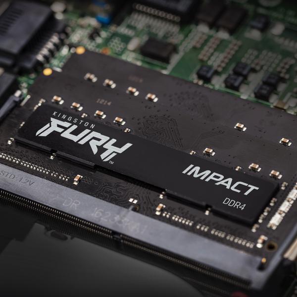 KINGSTON 8Go 3200MHz DDR4 CL20 SODIMM FURY Impact