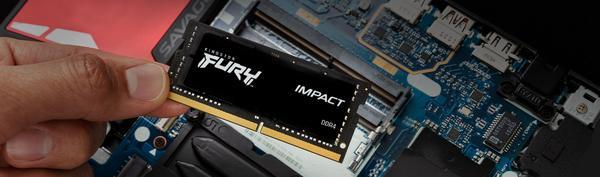 KINGSTON 8Go 3200MHz DDR4 CL20 SODIMM FURY Impact