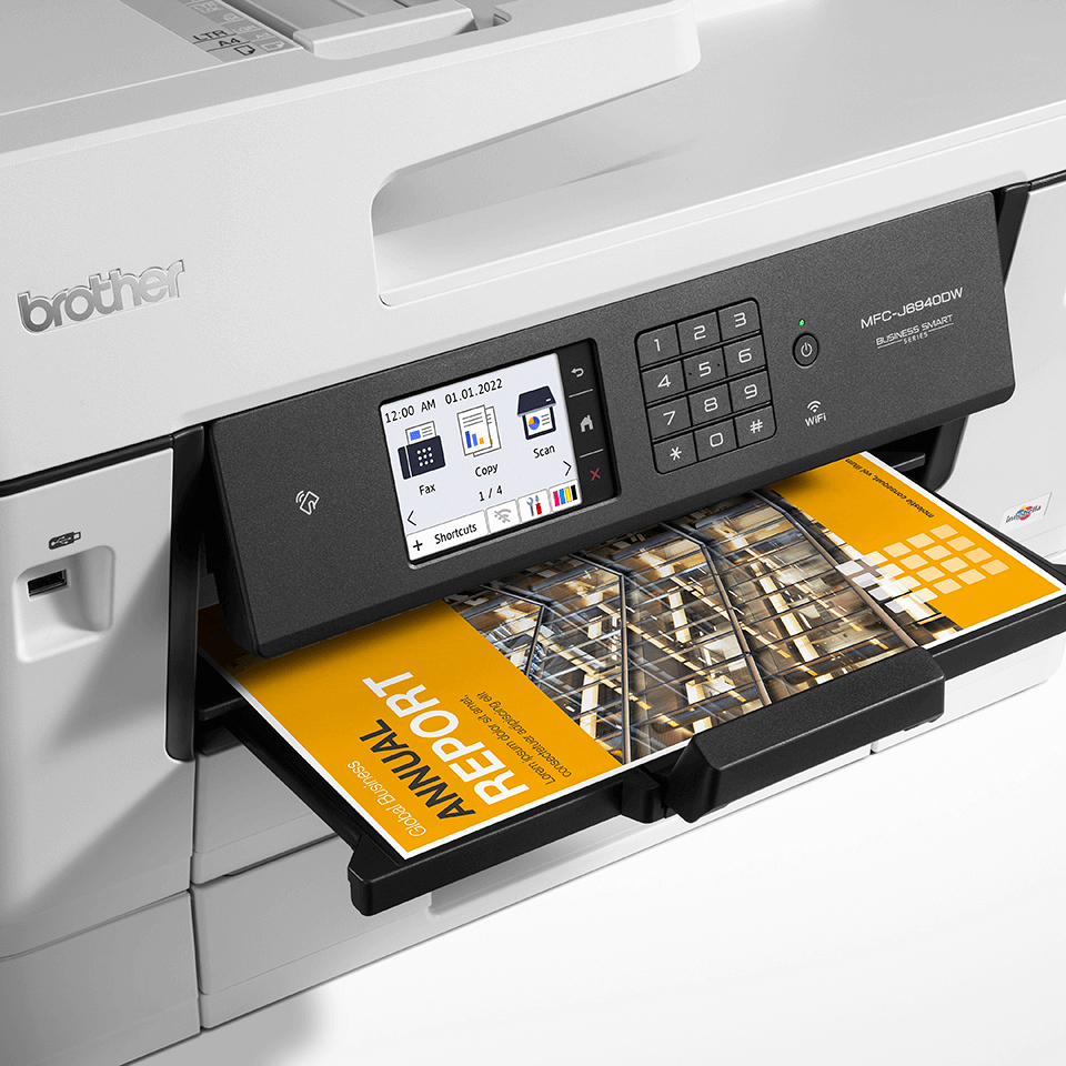 BROTHER MFC-J6940DW MFP colour ink-jet A3 25ppm copy 28ppm print 600 sheets USB 2.0 LAN Wi-Fi USB host NFC