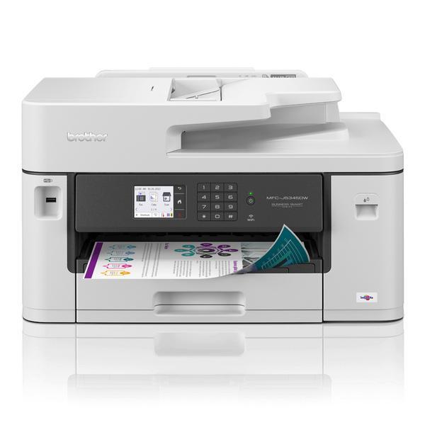 BROTHER Imprimante multifonction jet dencre couleur professionnelle 4-en-1 Business Smart impression jusquau format A3 28ipm ISO