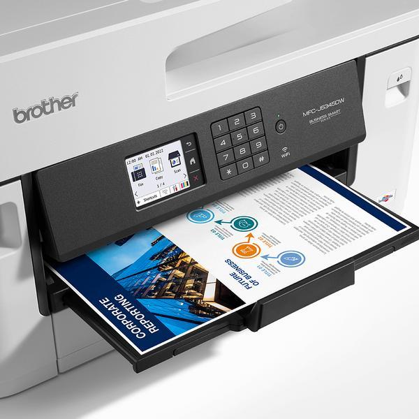 BROTHER Imprimante multifonction jet dencre couleur professionnelle 4-en-1 Business Smart impression jusquau format A3 28ipm ISO