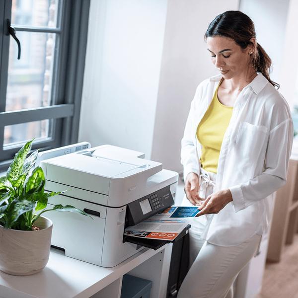 BROTHER Imprimante multifonction jet dencre couleur professionnelle 4-en-1 Business Smart impression jusquau format A3 28ipm ISO