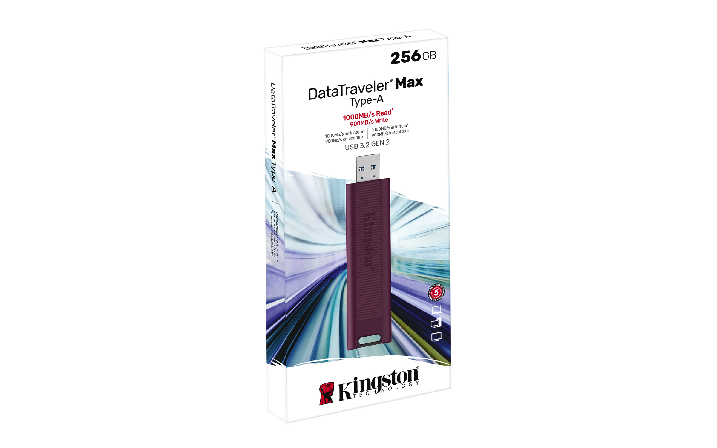KINGSTON 256Go USB3.2 TypeA DataTraveler