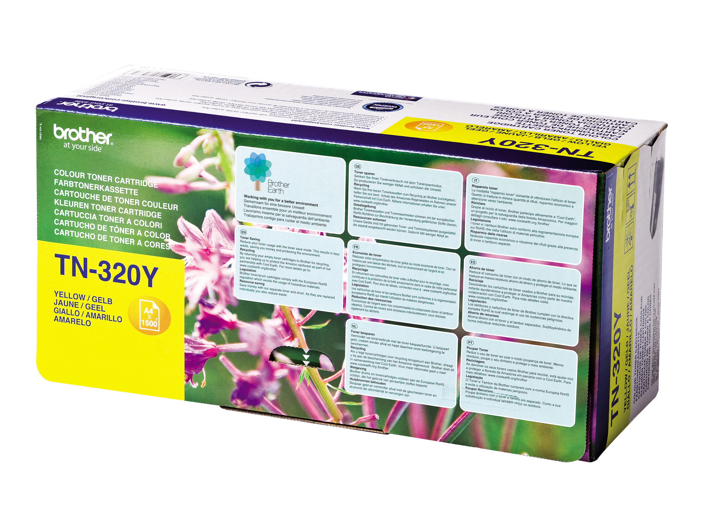 Brother TN-320Y toner cartridge 1 pc(s) Original Yellow