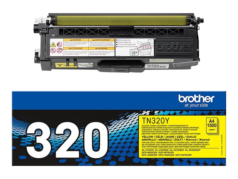 Brother TN-320Y toner cartridge 1 pc(s) Original Yellow
