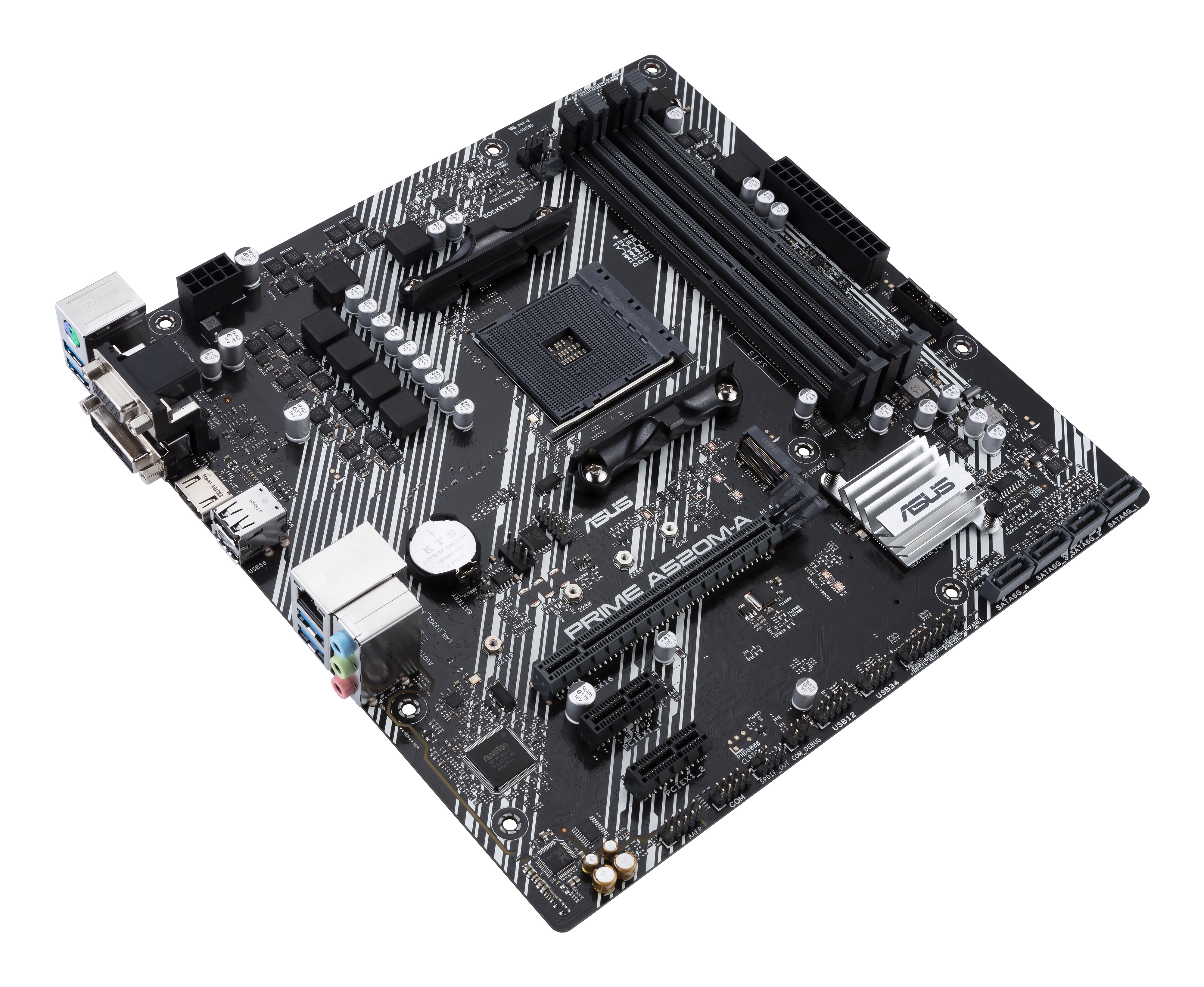 ASUS PRIME A520M-A II/CSM AMD A520 Emplacement AM4 micro ATX