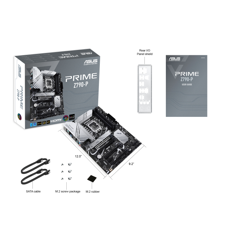ASUS PRIME Z790-P LGA 1700 4xDDR5 ATX 4xSATA MB 1xHDMI 1xDP 3xM.2