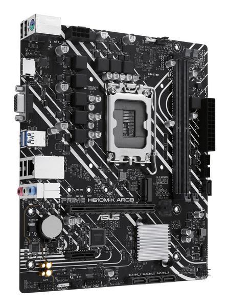 ASUS PRIME H610M-K ARGB LGA 1700 2DDR5 microATX 4xSATA MB 1xHDMI 2.1 1xD-Sub 1xM.2