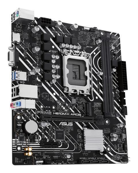 ASUS PRIME H610M-K ARGB LGA 1700 2DDR5 microATX 4xSATA MB 1xHDMI 2.1 1xD-Sub 1xM.2