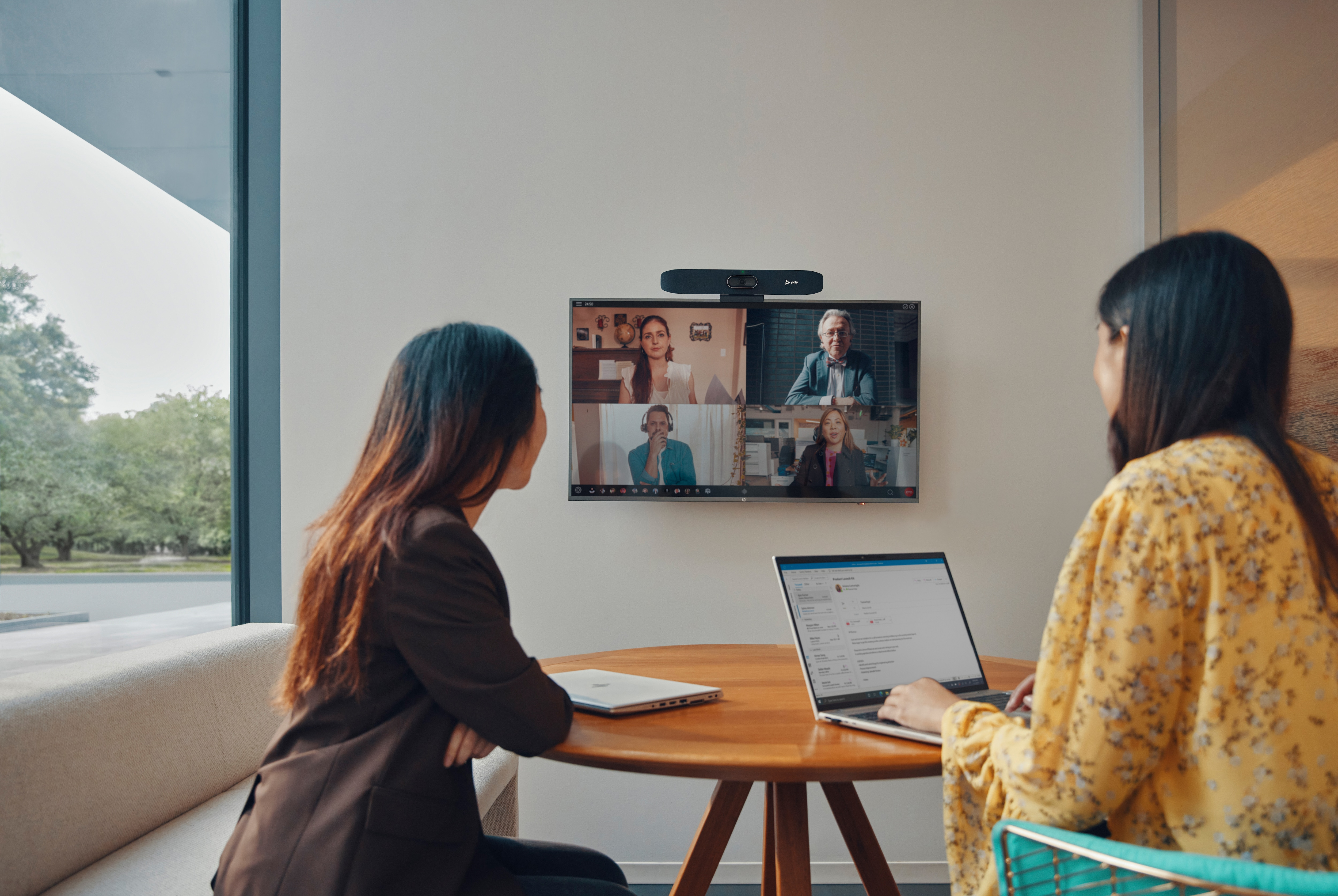 HP Poly Barre de visioconférence USB Poly Studio R30