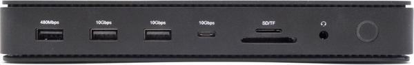 I-TEC Thunderbolt 4 2x Display Dock Generation 3 7x USB + thereof 1x TB4 2.5GLAN PD 92W 1m TB4 Cable SD/TF cardreader 3.5 mm Audio