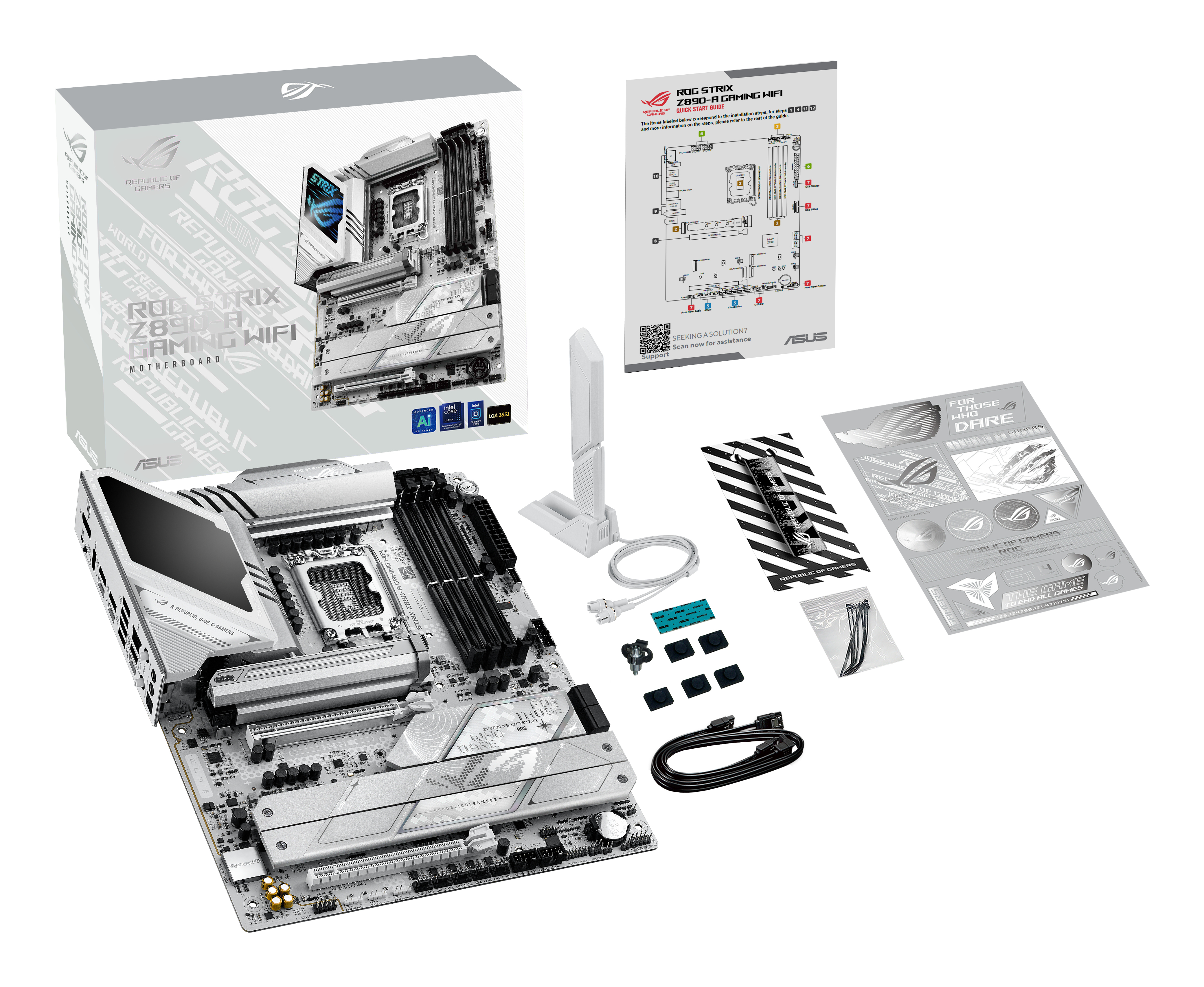 ASUS ROG STRIX Z890-A GAMING WIFI LGA1851 DDR5 ATX MB