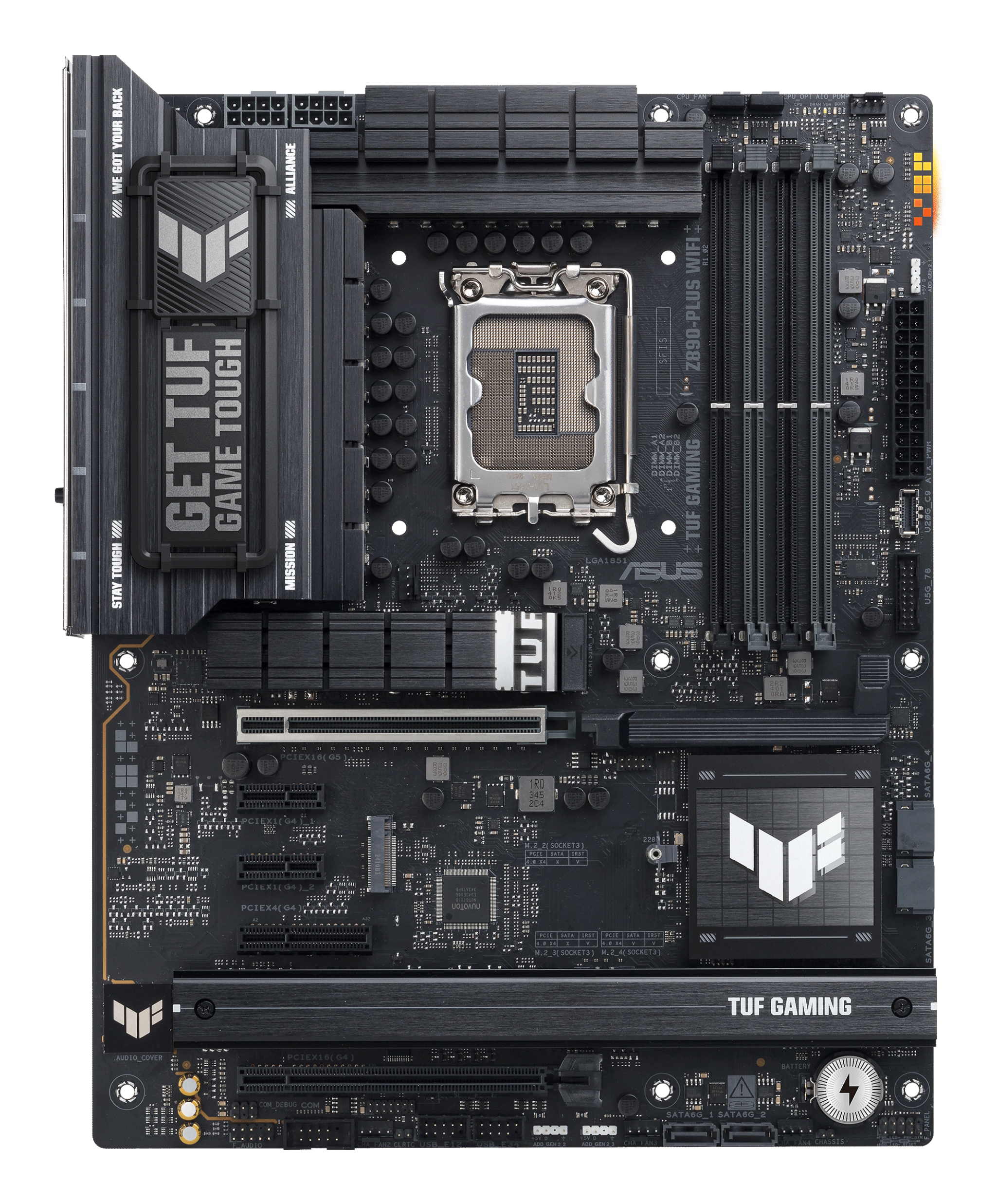 ASUS TUF GAMING Z890-PLUS WIFI LGA1851 DDR5 ATX MB
