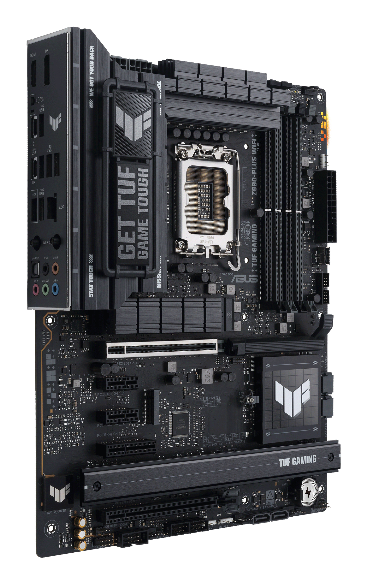 ASUS TUF GAMING Z890-PLUS WIFI LGA1851 DDR5 ATX MB