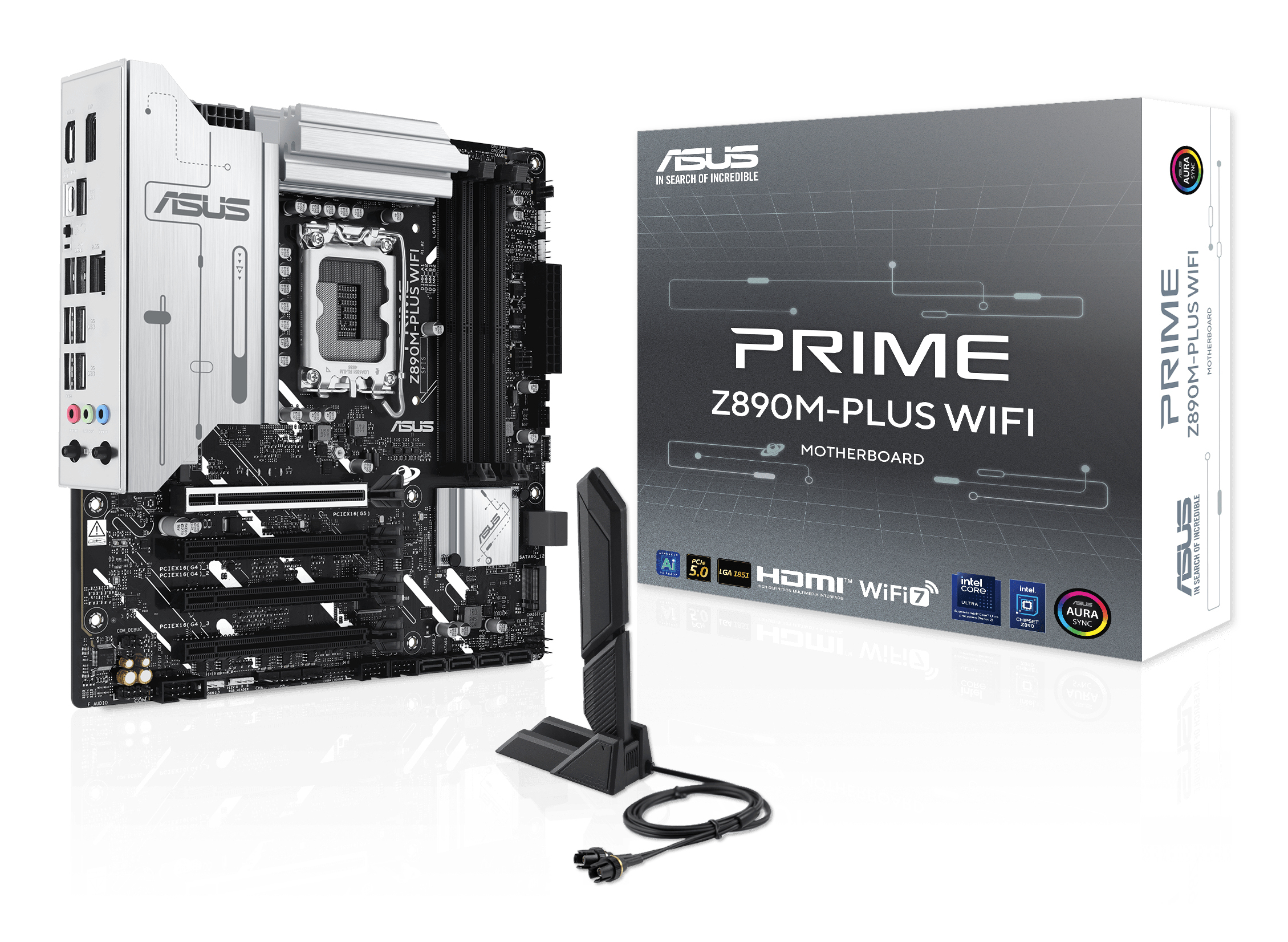 ASUS PRIME Z890M-PLUS WIFI LGA1851 DDR5 mATX MB