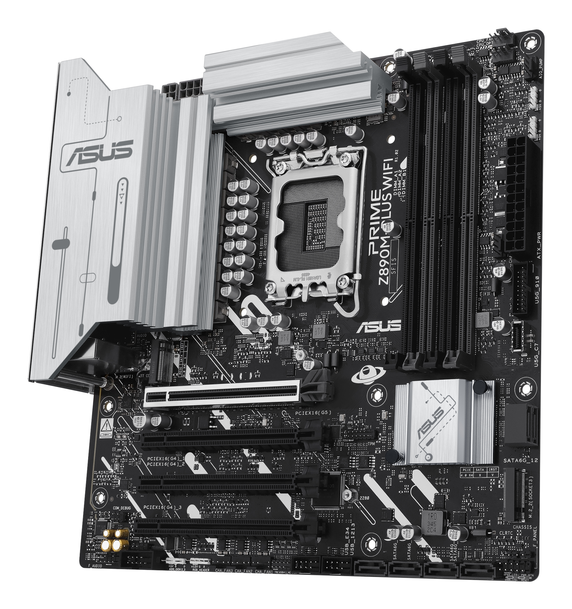 ASUS PRIME Z890M-PLUS WIFI LGA1851 DDR5 mATX MB