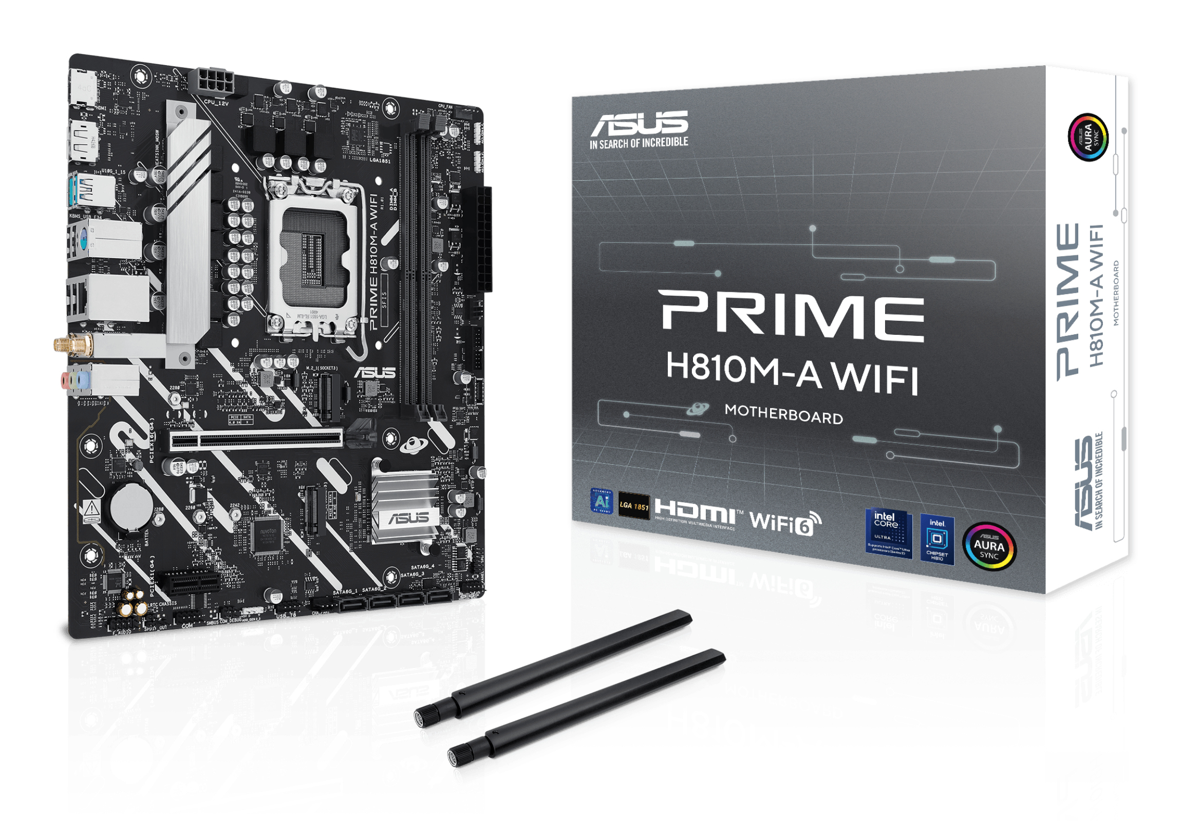 ASUS PRIME H810M-A WIFI LGA1851 DDR5 mATX MB