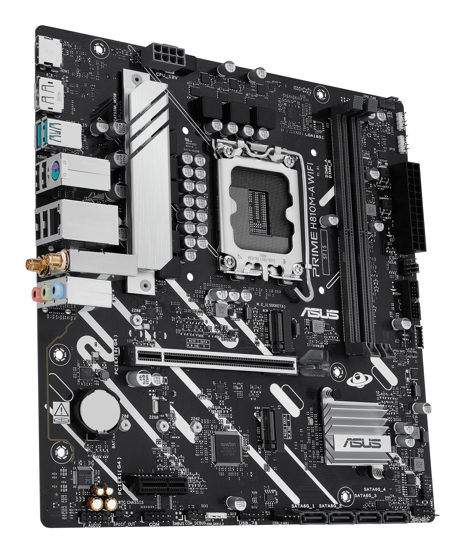 ASUS PRIME H810M-A WIFI LGA1851 DDR5 mATX MB