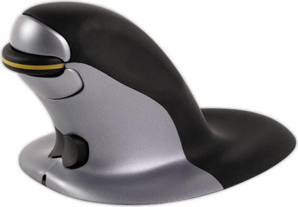 1 Souris ergonomique sans fil penguin modèle moyen