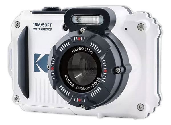 1 Appareil photo compact PIXPRO WPZ2 Blanc KODAK