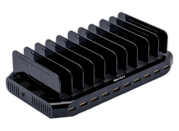 Lindy Station de Charge USB 10 Ports, 96W