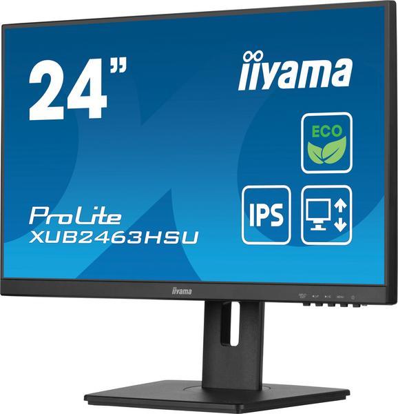 iiyama ProLite XUB2463HSU-B1 écran plat de PC 61 cm (24") 1920 x 1080 pixels Full HD LED Noir