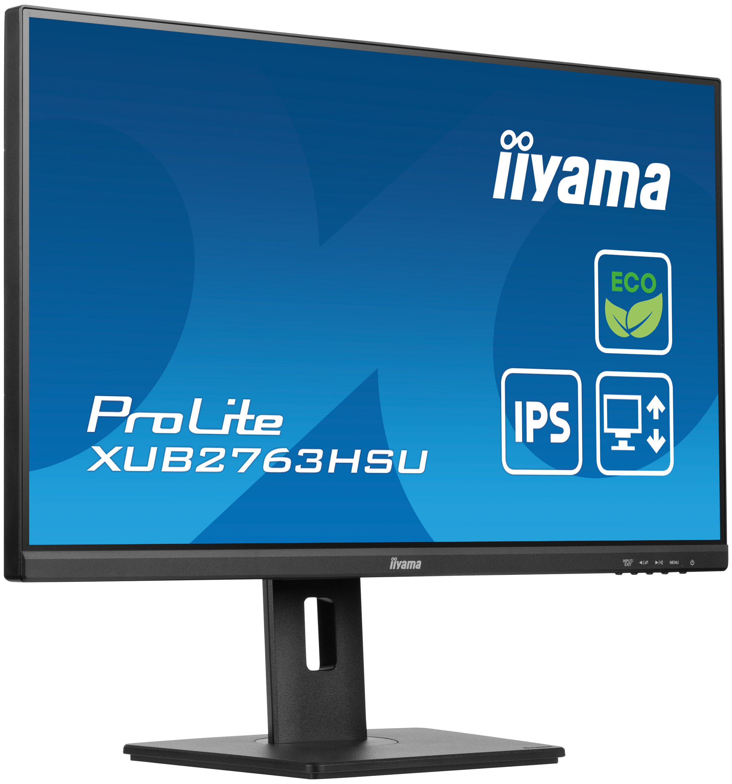 iiyama ProLite XUB2763HSU-B1 écran plat de PC 68,6 cm (27") 1920 x 1080 pixels Full HD LED Noir