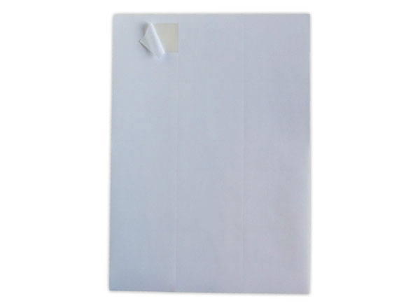1 Boîte de 200 feuilles d'étiquettes adhésives 3 de front 70 x 31,75