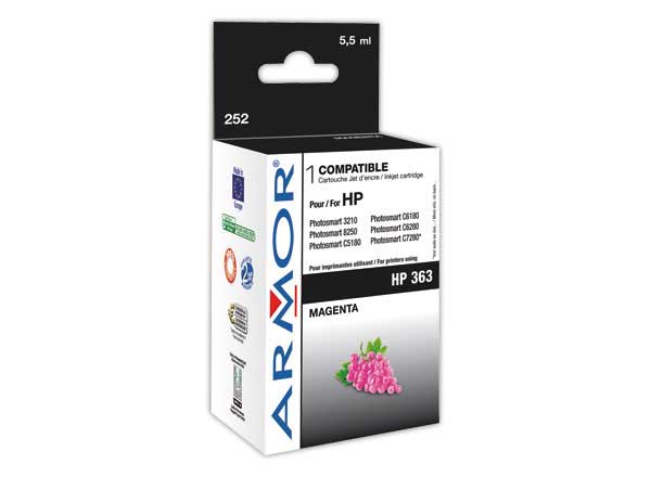 1 Cartouche d'encre OWA compatible HP 363 magenta
