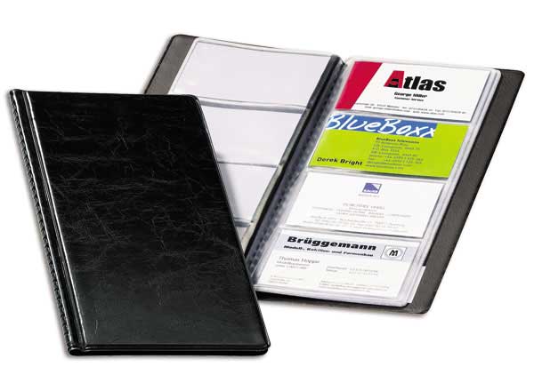 1 Porte-cartes de visites 96 cartes Visifix