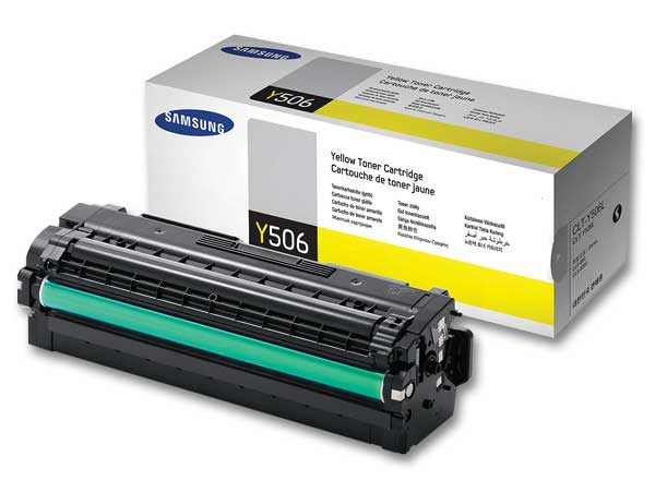 Samsung CLT-Y506L Toner jaune grande capacité authentique