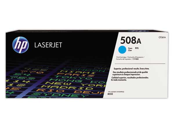 HP 508A Cyan Original LaserJet Toner Cartridge