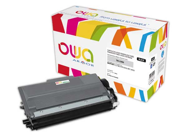 1 Toner ARMOR équiv. BROTHER TN3390 noir