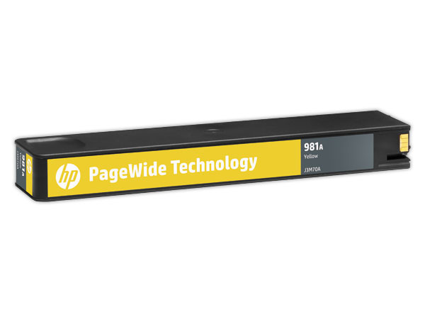 HP 981A cartouche PageWide Jaune authentique