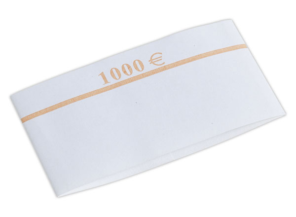 1 Sachet de 500 Bracelets papier pour 20 billets de 50euros