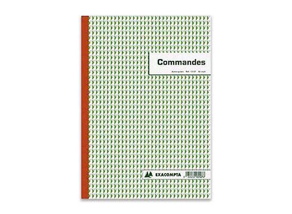 1 Manifold autocopiant  imprimé Commandes -A4- Foliotage 50/2