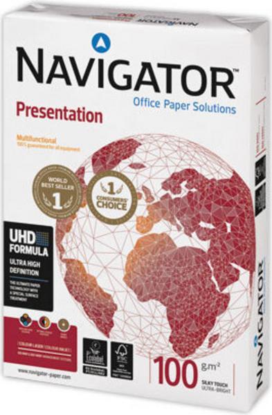 1 Ramette 500 feuilles de papier blanc NAVIGATOR Presentation A4 100g