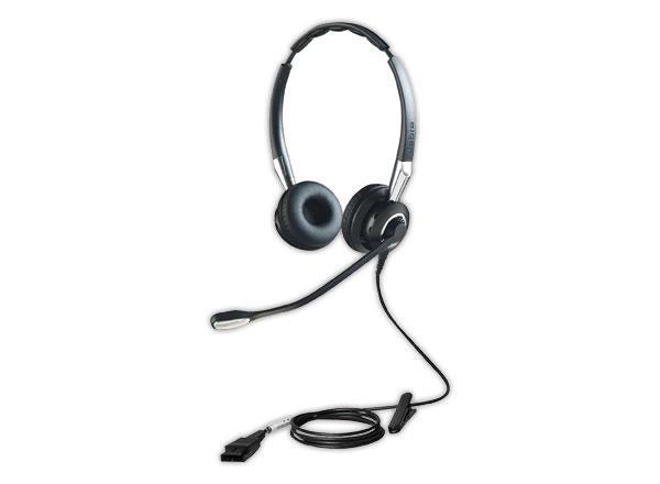 1 Casque téléphonique filaire JABRA BIZ 2400II 2 écouteurs